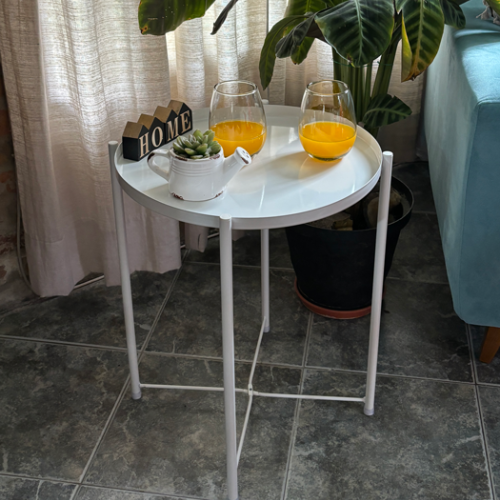 Mesa Auxiliar Blanca
