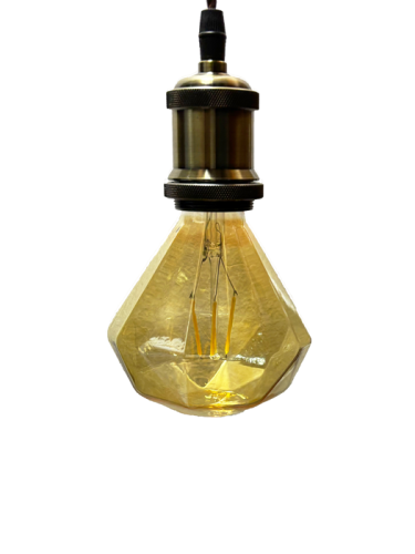 Lámpara diamante vintage 6W